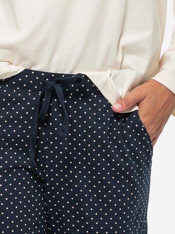 SCHIESSER Pajama 'Organic Cotton' in White