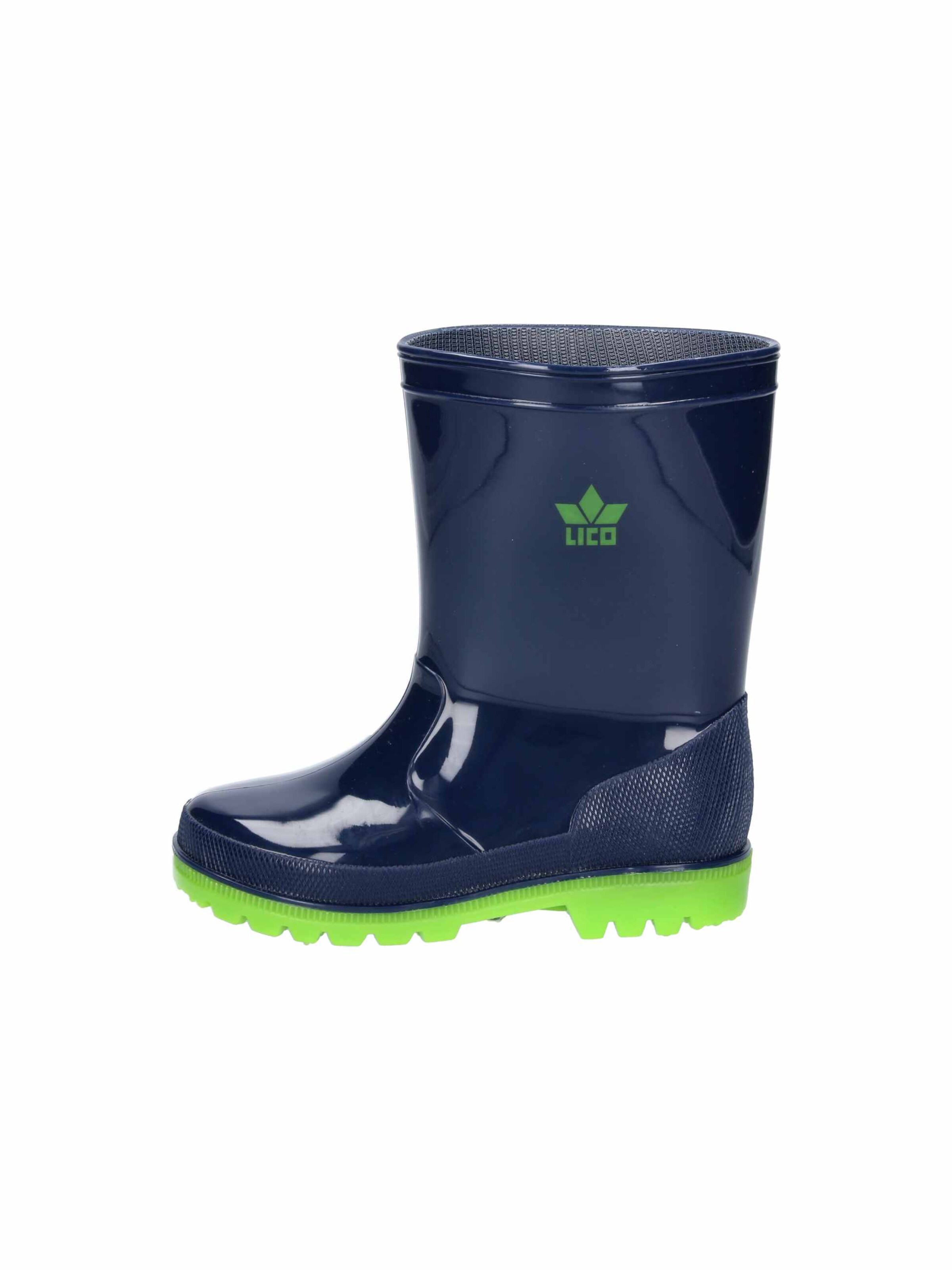LICO Rubber Boots 'Stormy' in Blue