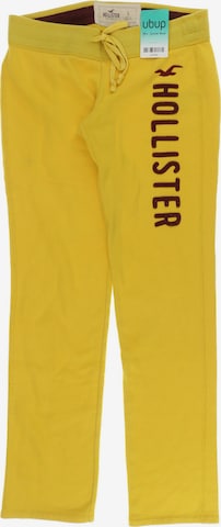HOLLISTER Pants in 31-32 in Yellow: front