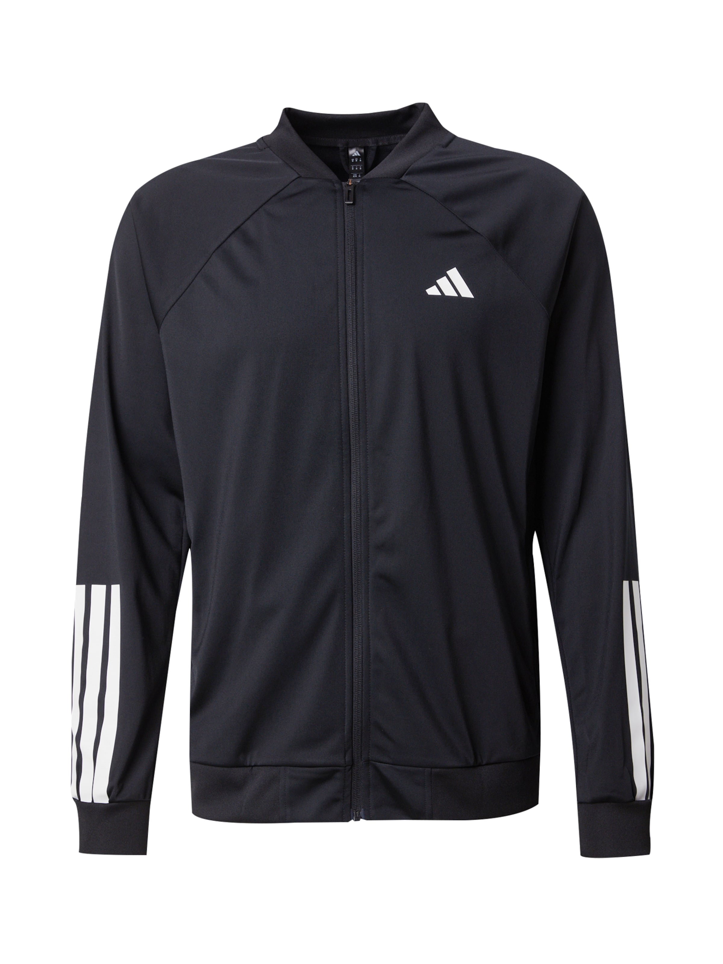 ADIDAS PERFORMANCE Training jacket in Black: front