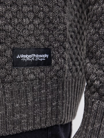 JJ Rebel Sweater 'JREBBLAZE' in Grey
