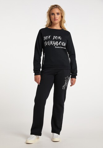 BRUNO BANANI Sweatshirt 'Diaz' in Black