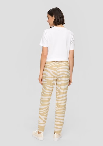 Effilé Pantalon s.Oliver en beige