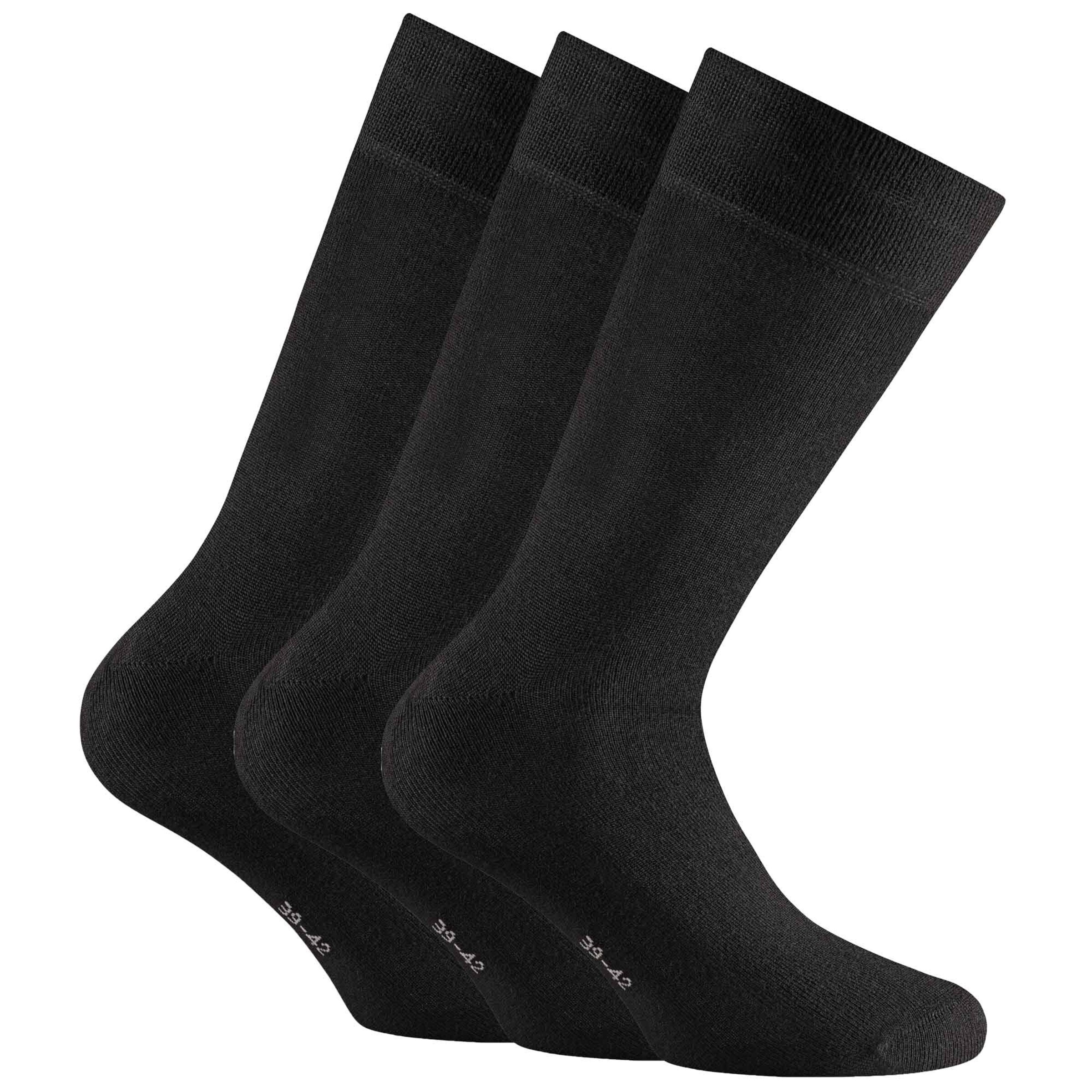 Rohner Socks Socken in Schwarz