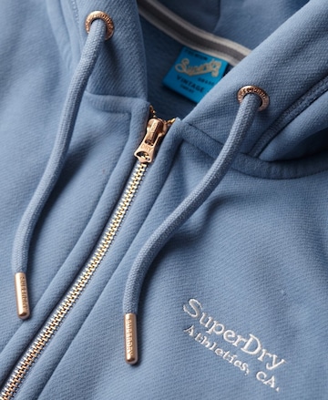 Superdry Sweatjacke in Blau