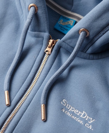 Superdry Zip-Up Hoodie in Blue