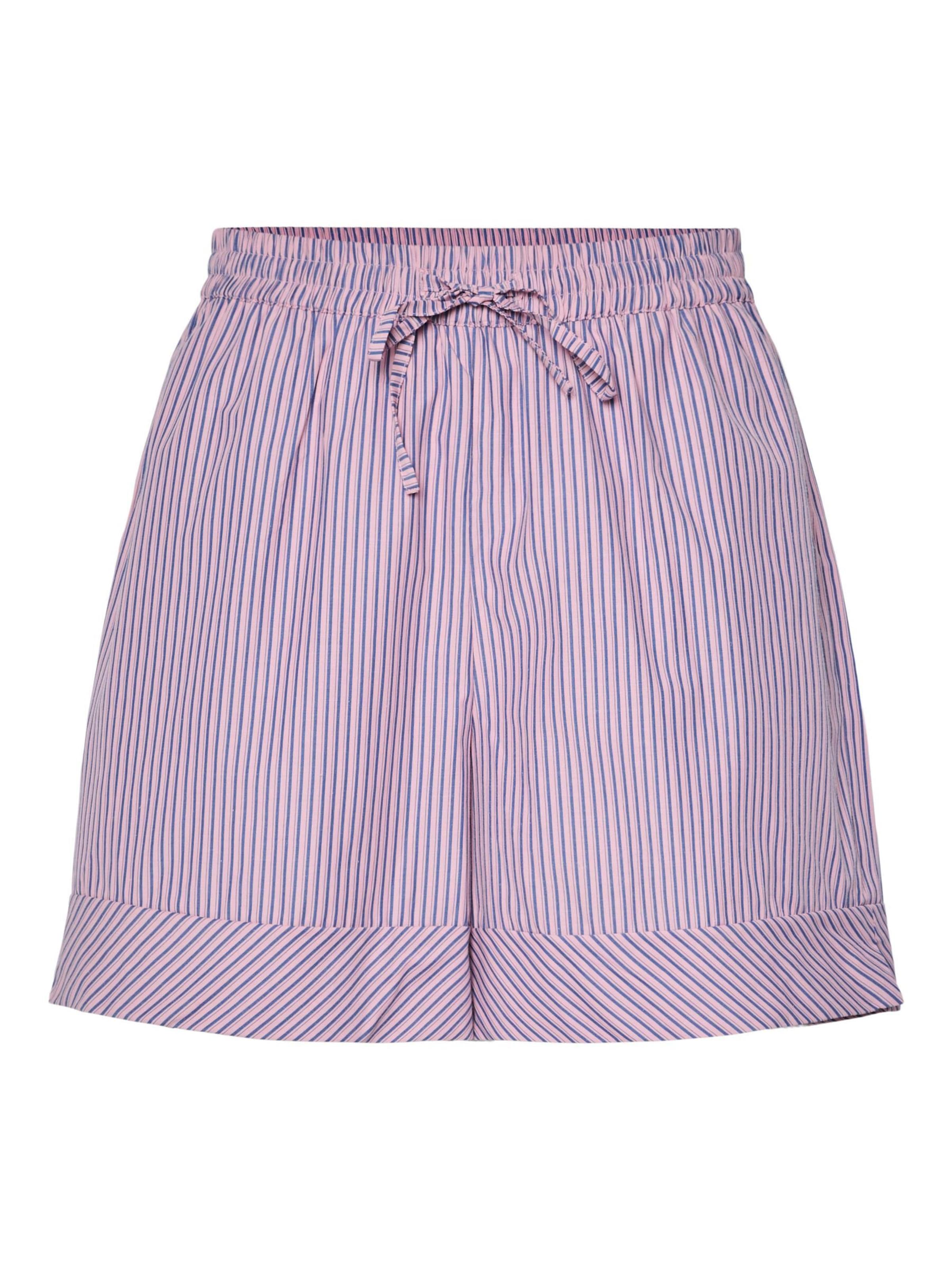 PIECES Loosefit Bukser 'PCFEMME' i pink: forside