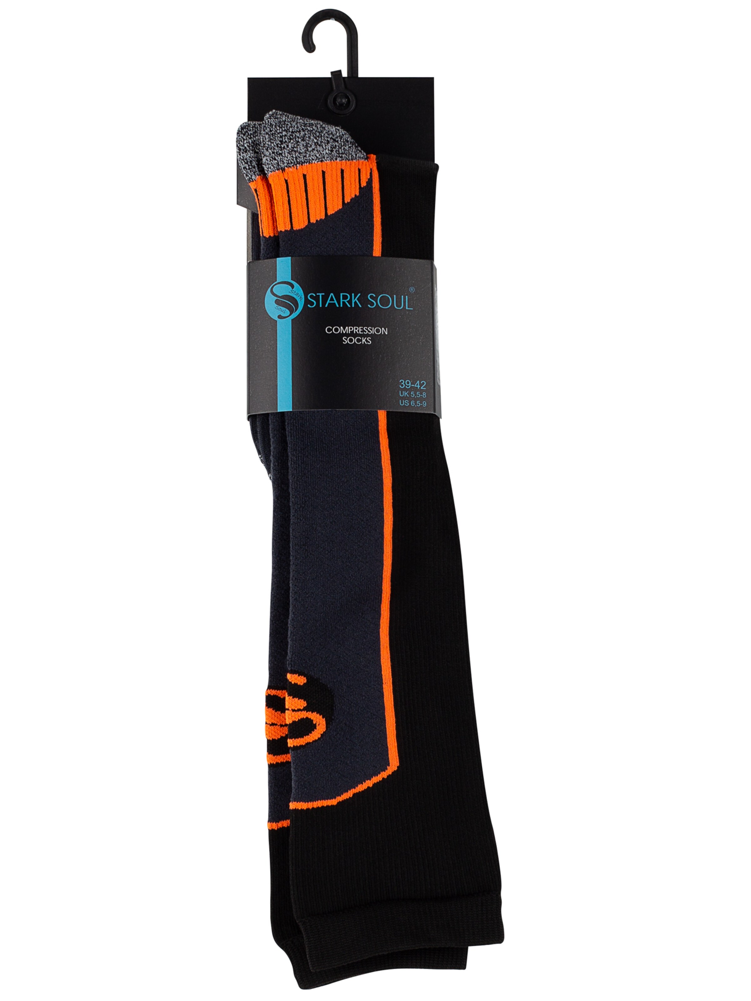 Calzino sportivo di Stark Soul in nero