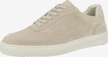 Sneaker bassa di Filling Pieces in beige: frontale