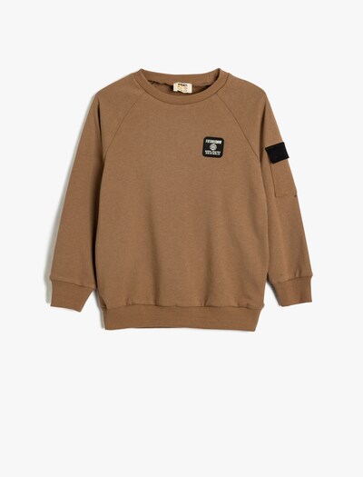 Koton Sweatshirt in Brown / Black, Item view