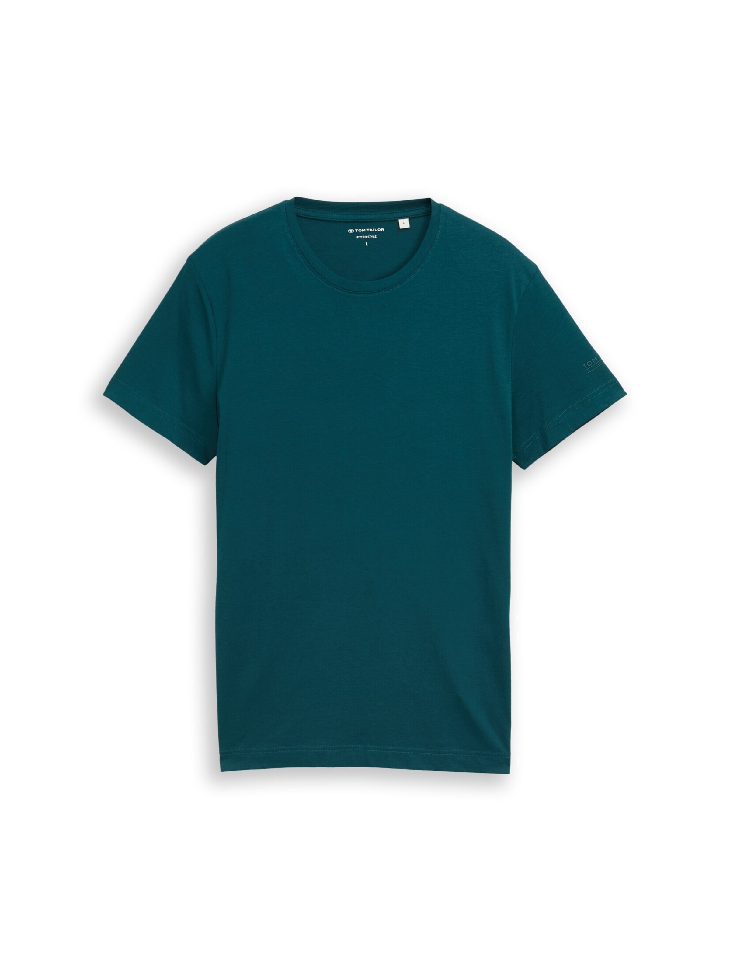 TOM TAILOR T-Shirt in Grün: Vorderseite