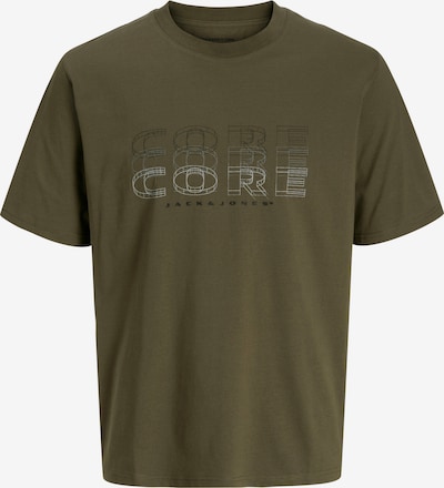 JACK & JONES Paita 'JCOFUSION' värissä oliivi / musta / valkoinen, Tuotenäkymä