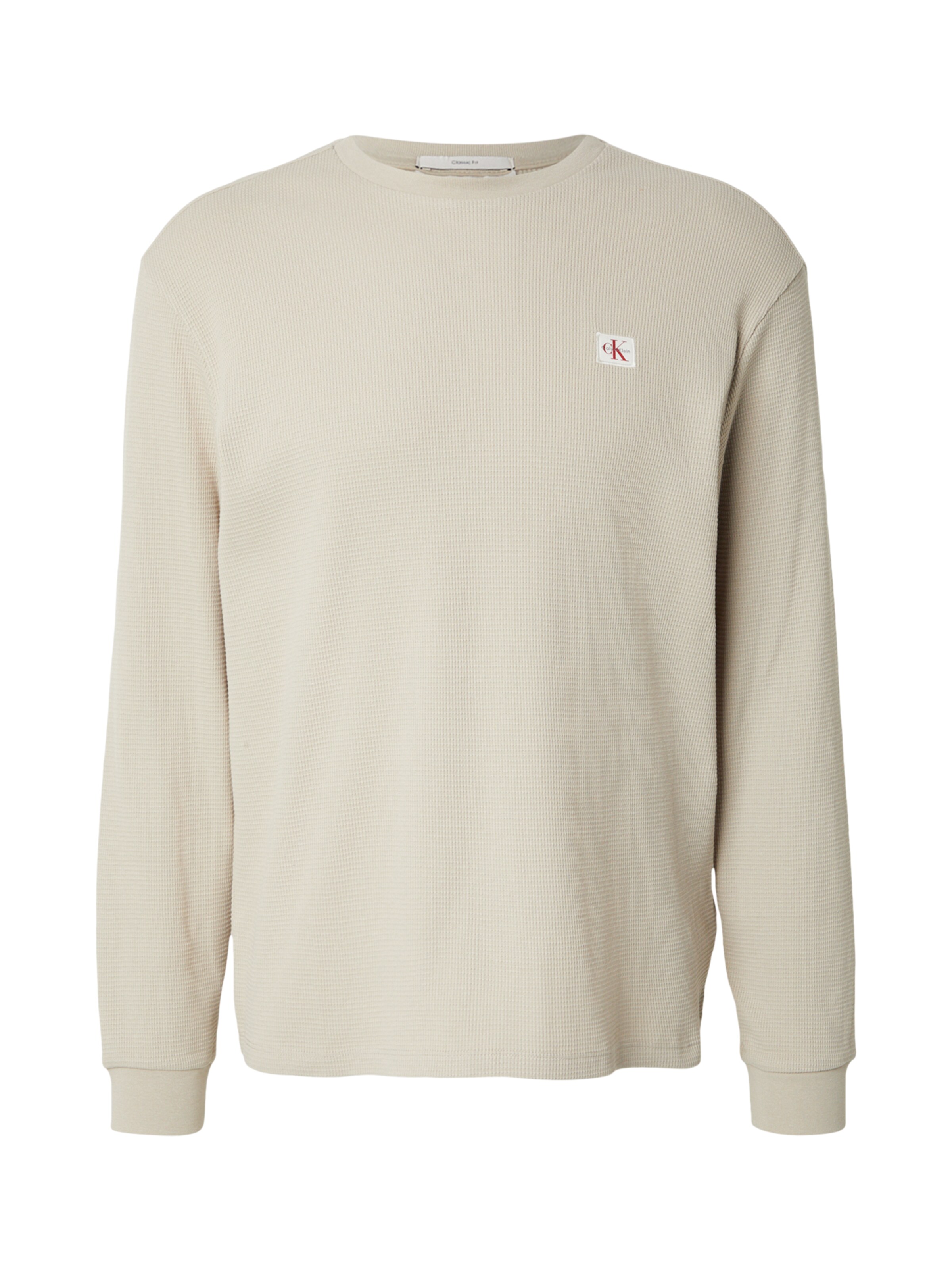 Calvin Klein Jeans Tričko - Sivá: predná strana