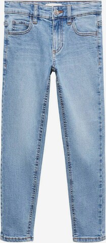 MANGO KIDS Slimfit Jeans in Blauw: voorkant