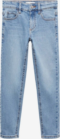 MANGO KIDS Slimfit Jeans in Blauw: voorkant