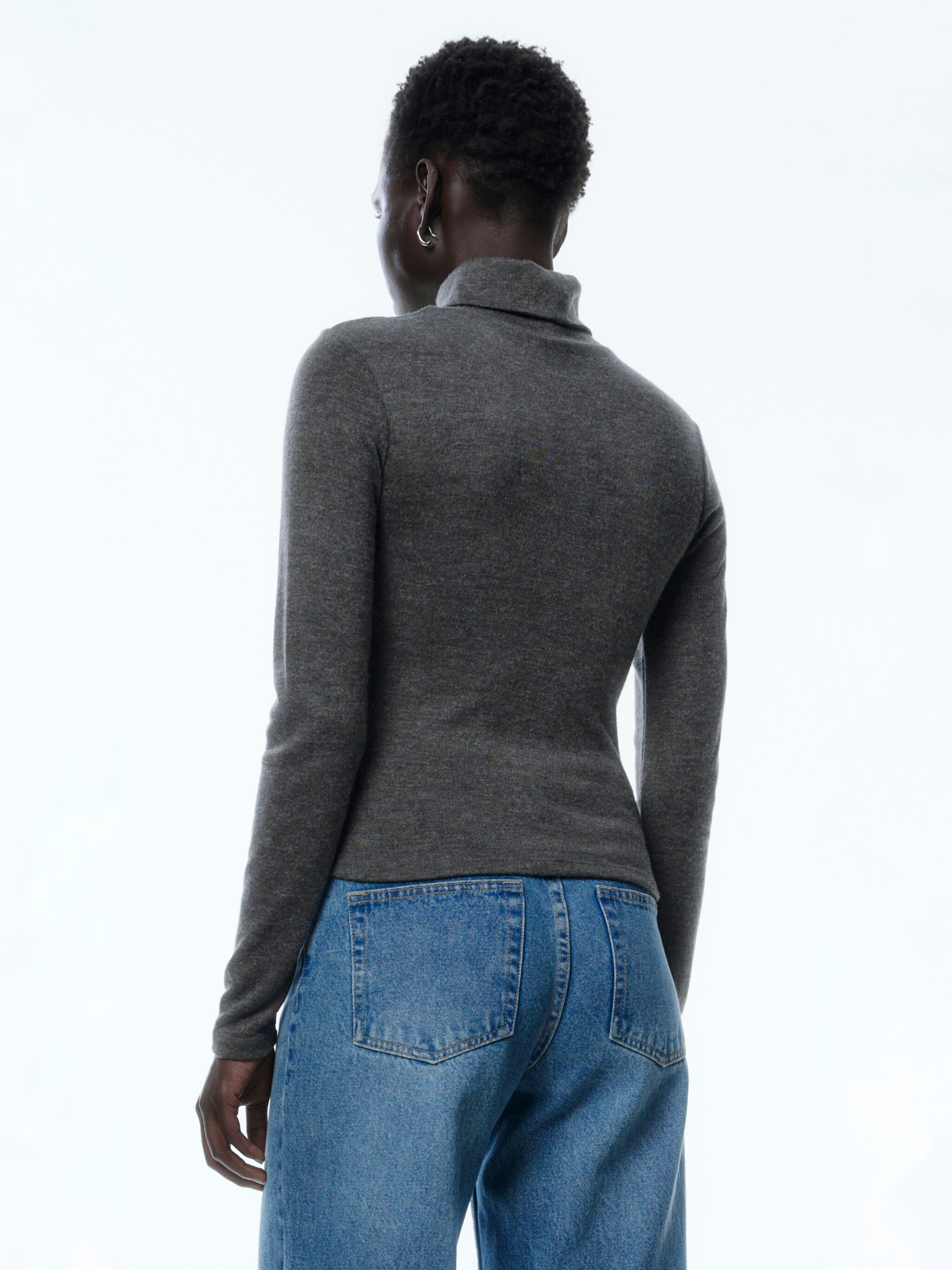 EDITED Productos Camiseta 'Raya' gris
