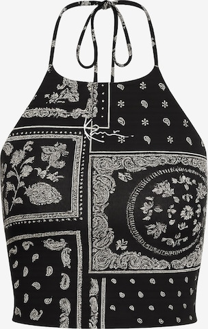 juoda Karl Kani Palaidinė be rankovių: priekis