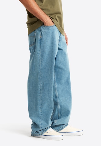 VANS Baggy Džíny – modrá