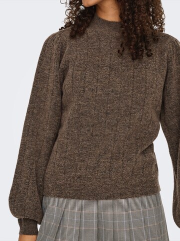ONLY Sweater 'ONLFIRENZE' in Brown