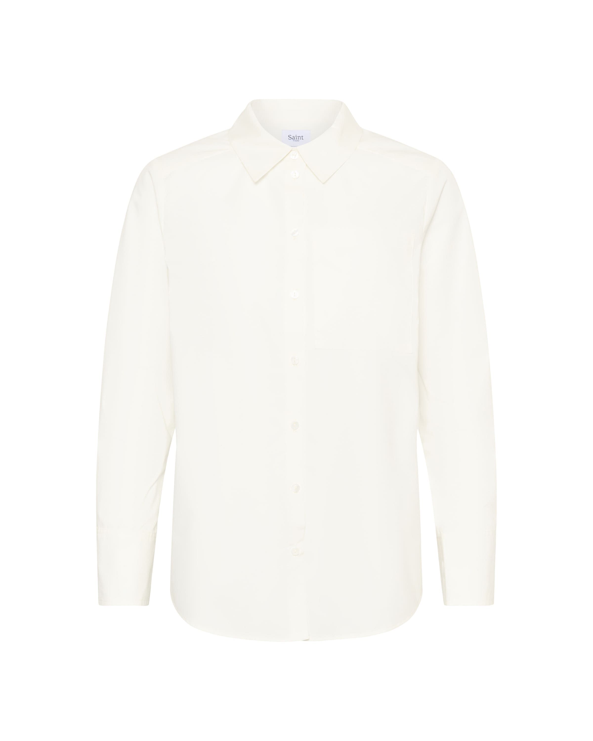 SAINT TROPEZ Shirt in Weiß: Vorderseite