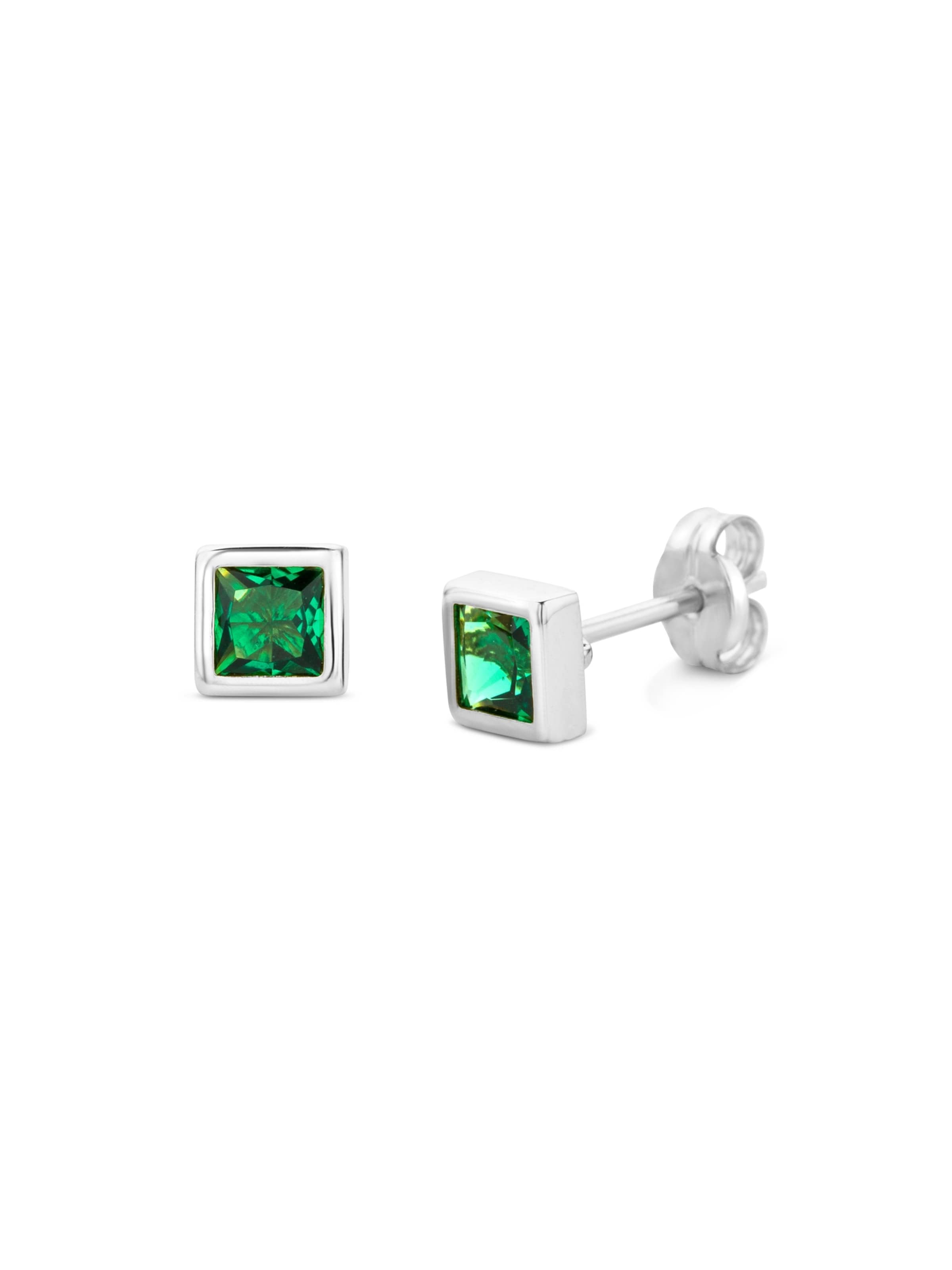 DIAMANT LETERNEL Earrings in Silver: front