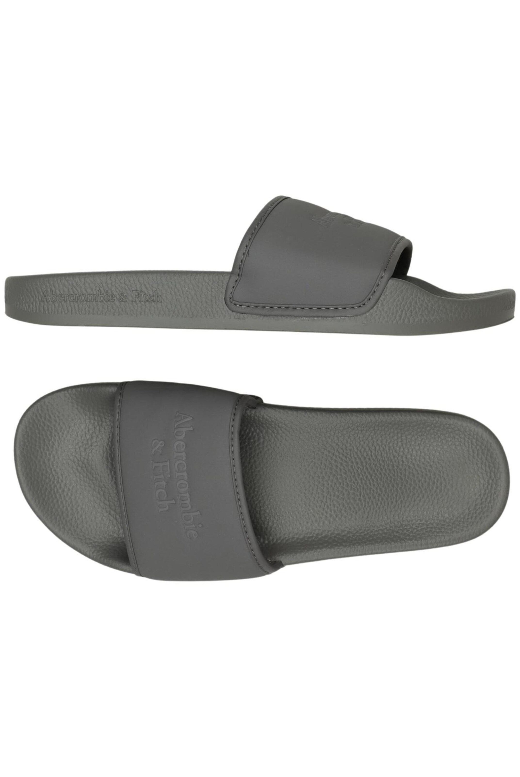 Abercrombie & Fitch Sandalen 41 in Grau: Vorderseite