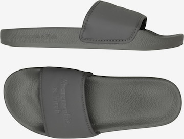 Abercrombie & Fitch Sandalen 41 in Grau: Vorderseite