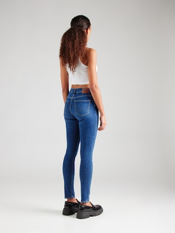 WRANGLER Skinny Džíny 'HIGH SKINNY' – modrá