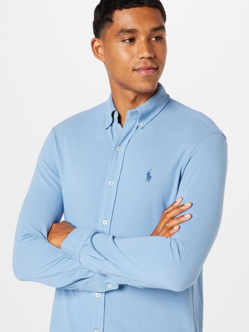 Polo Ralph Lauren Slim Fit Hemd in Blau