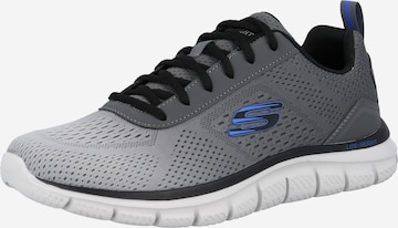 SKECHERS Sneakers 'Track - Ripkent' in Grey: front