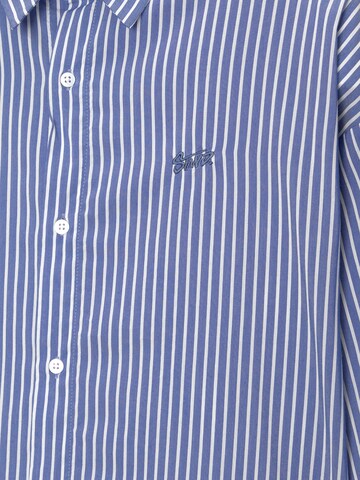 Pull&Bear Regular fit Srajca | modra barva
