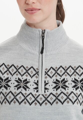 Whistler Sportpullover 'Payton' in Grau