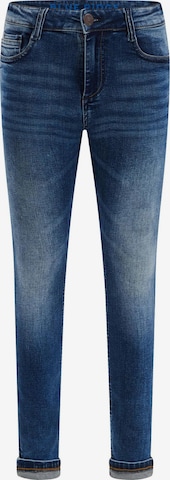 WE Fashion Skinny Jeans in Blau: predná strana