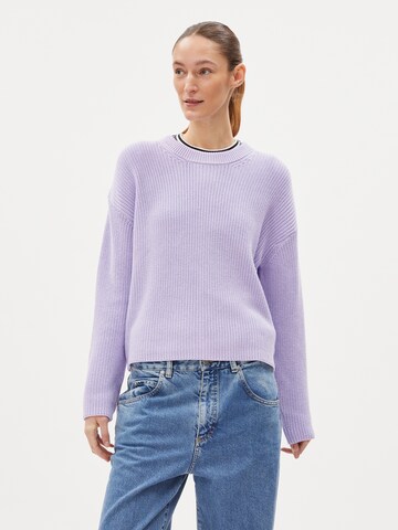 ARMEDANGELS Sweater 'NURIA' in Purple: front