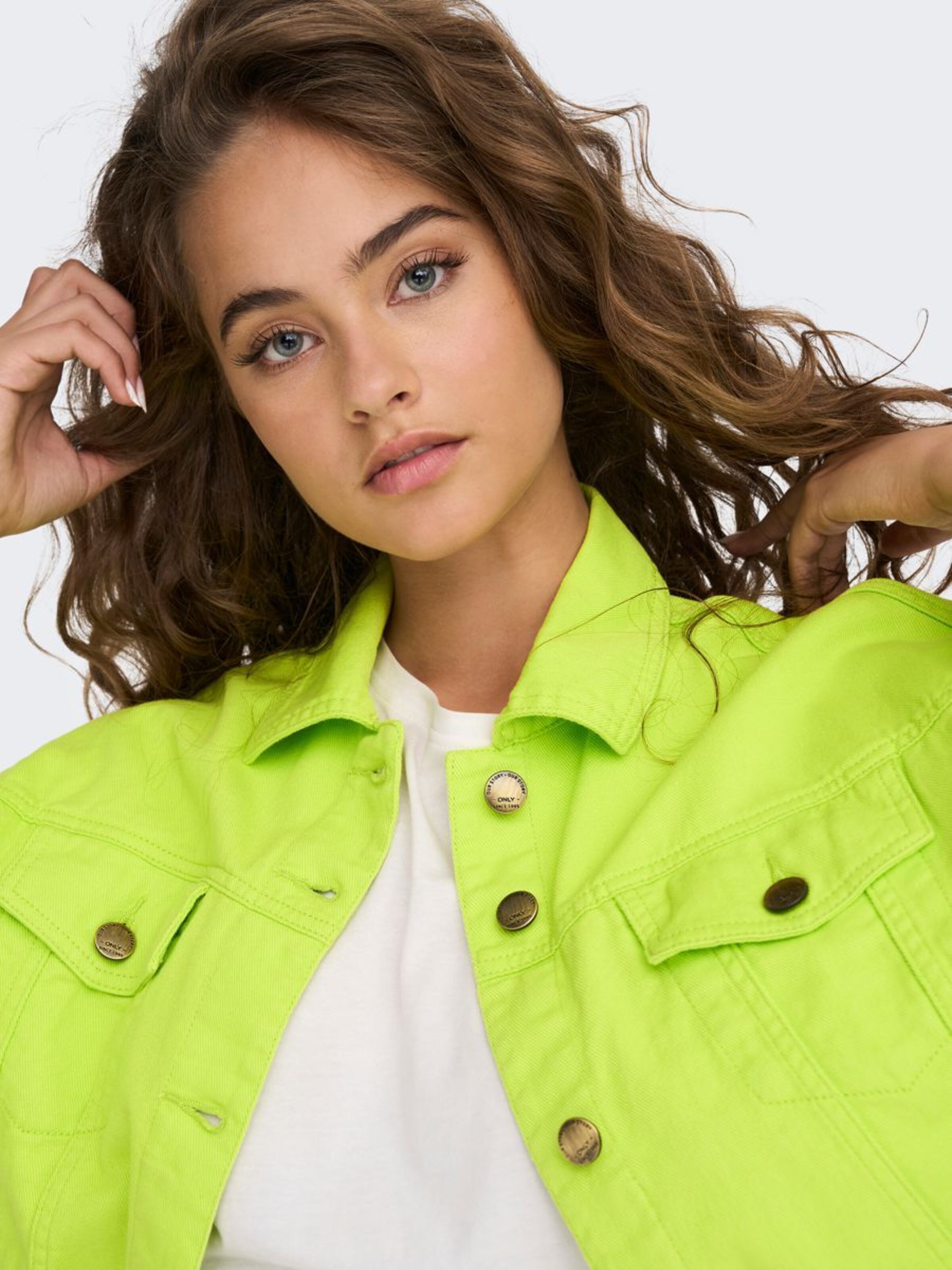 Buy Mast & Harbour Women Fluorescent Green Solid Lightweight Bomber Jacket  - Jackets for Women 5616230 | Myntra