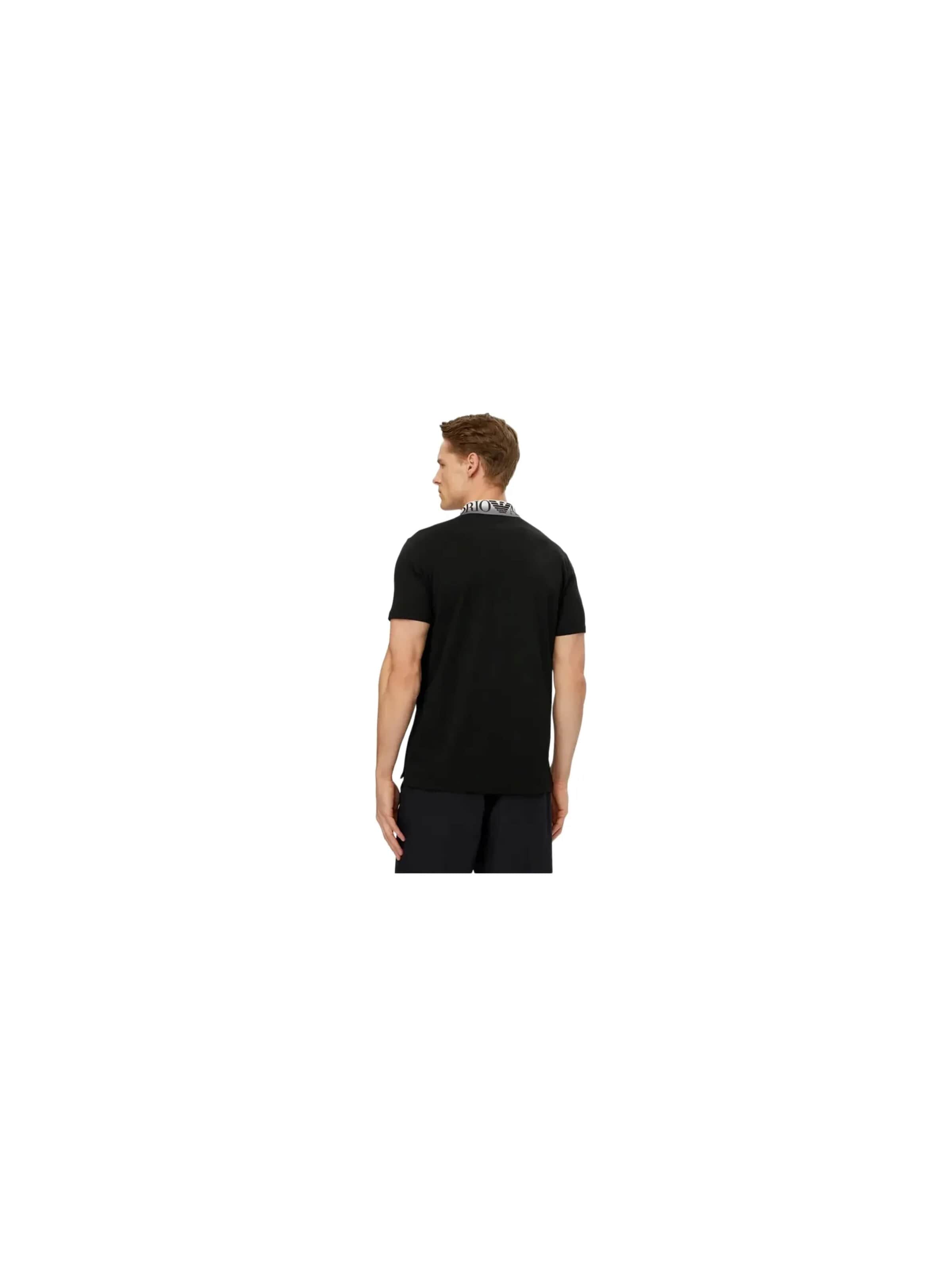 ARMANI - Camiseta 'Signature' en negro