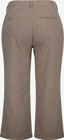 Wide Leg Pantalon Ulla Popken en beige