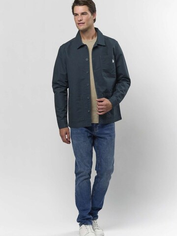 U.S. POLO ASSN. Klasický střih Košile ' Connor Overshirt ' – modrá