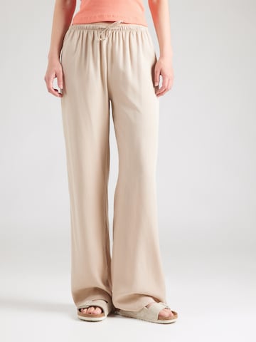 Loosefit Pantalon Tally Weijl en beige : devant