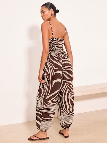 Lipsy Jumpsuit in Braun