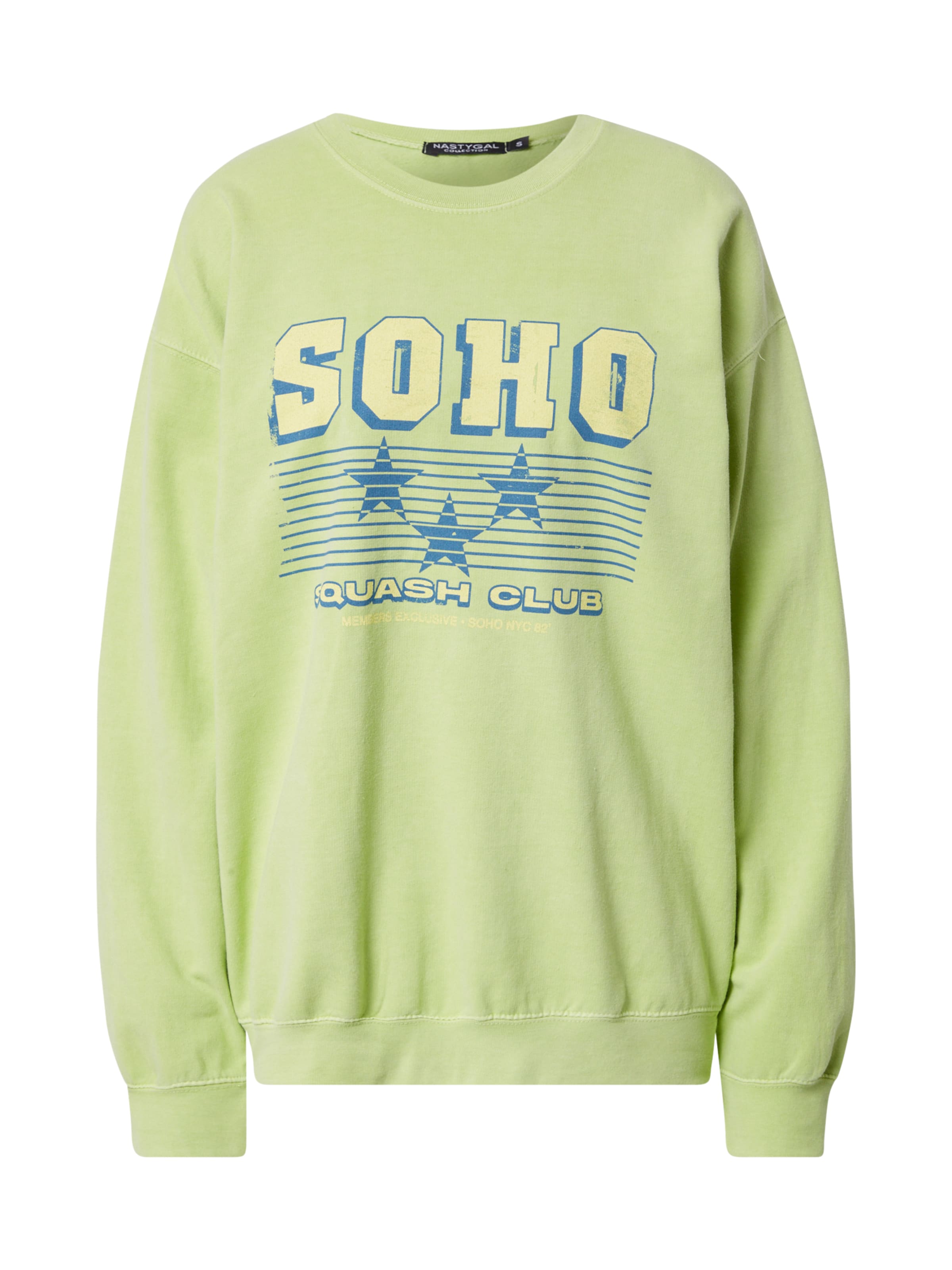 Sweat-shirt Nasty Gal en vert : devant