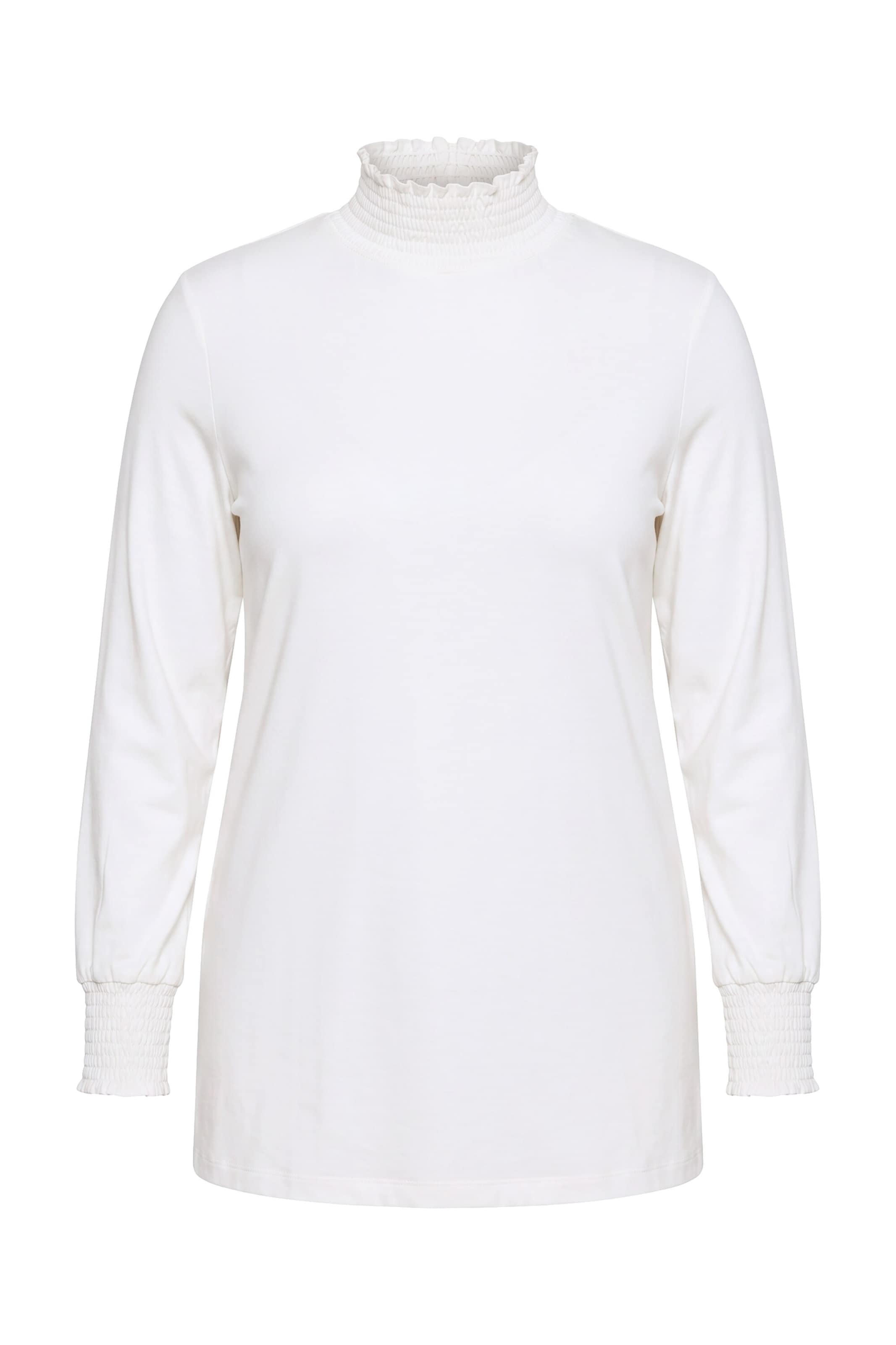MIAMODA Shirt in White: front
