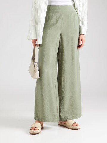 Wide leg Pantaloni di s.Oliver in verde: frontale