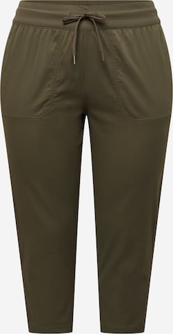 THE NORTH FACE Regular Sportbroek 'APHRODITE' in Groen: voorkant