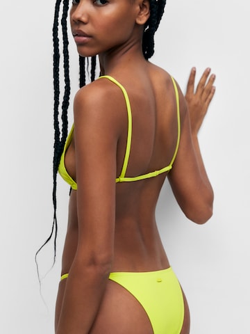 Pull&BearTrokutasti Bikini gornji dio - zelena boja