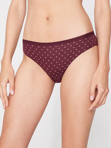 Tezenis Slip in Rot: Vorderseite