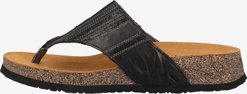 THINK! T-Bar Sandals in Black