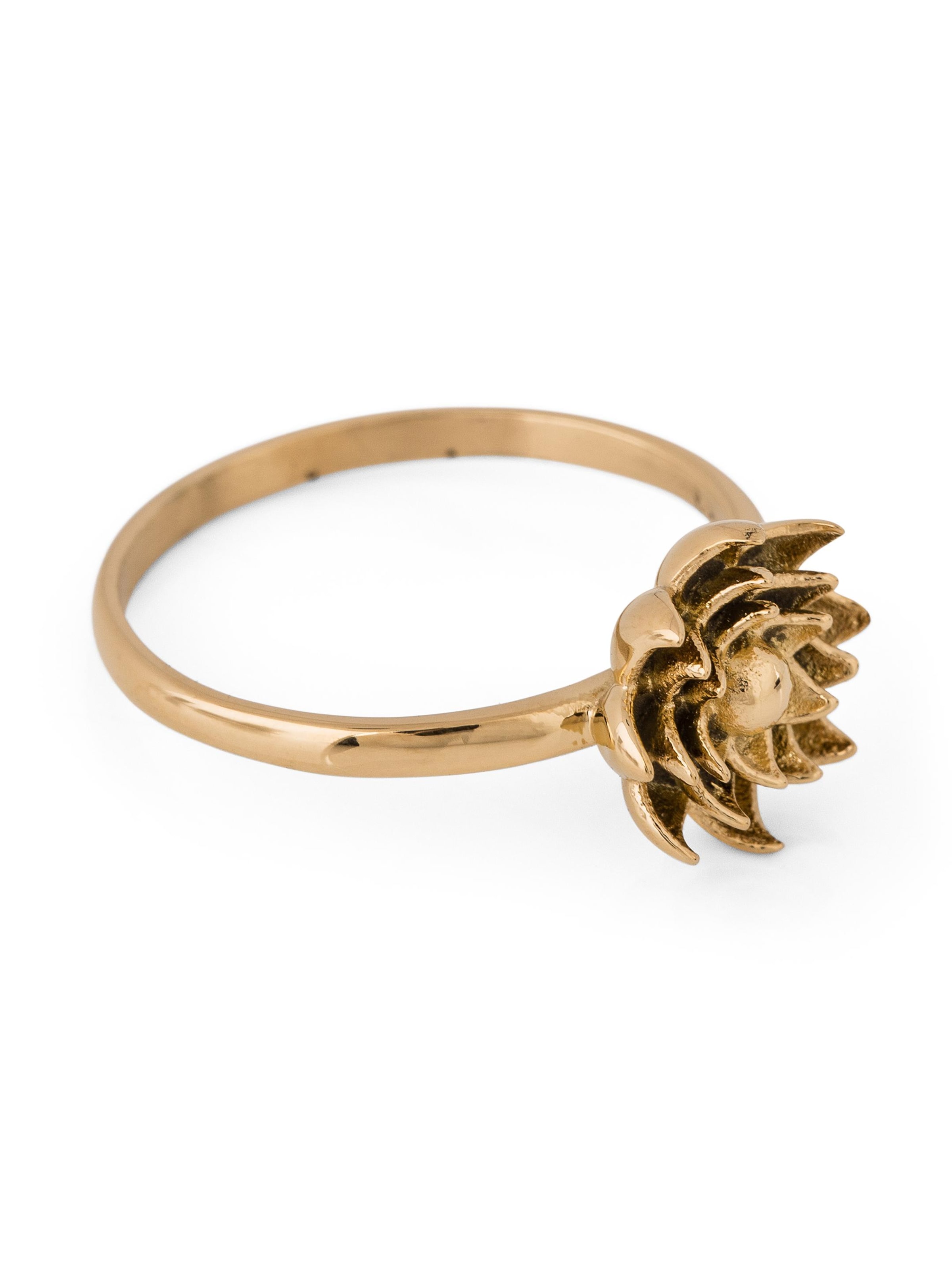 Akitsune Ring 'Lotus' in Gold