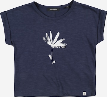 T-Shirt Marc O'Polo Junior en bleu : devant