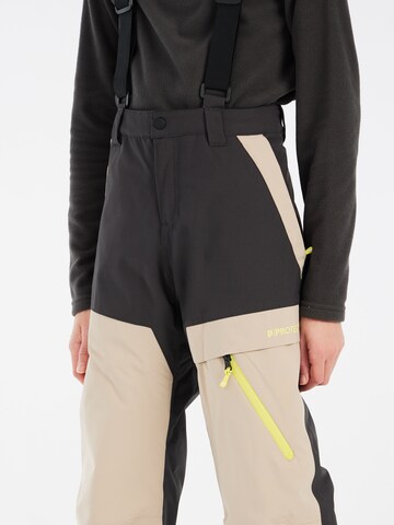 PROTEST Regular Workout Pants 'PRTRAIDER JR' in Grey